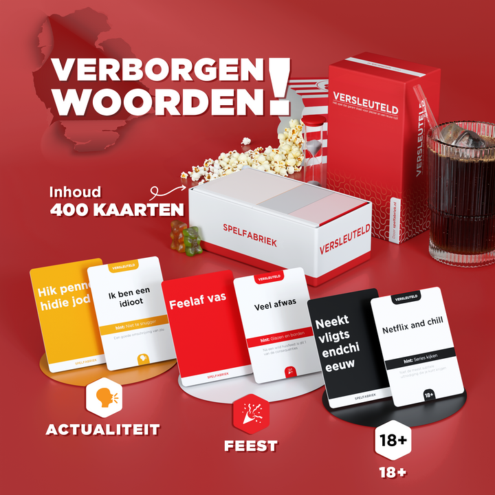 Versleuteld | 400 kaarten | Bijna uitverkocht!